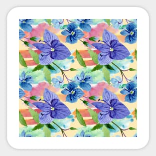 Veronica blue flower #4 Sticker